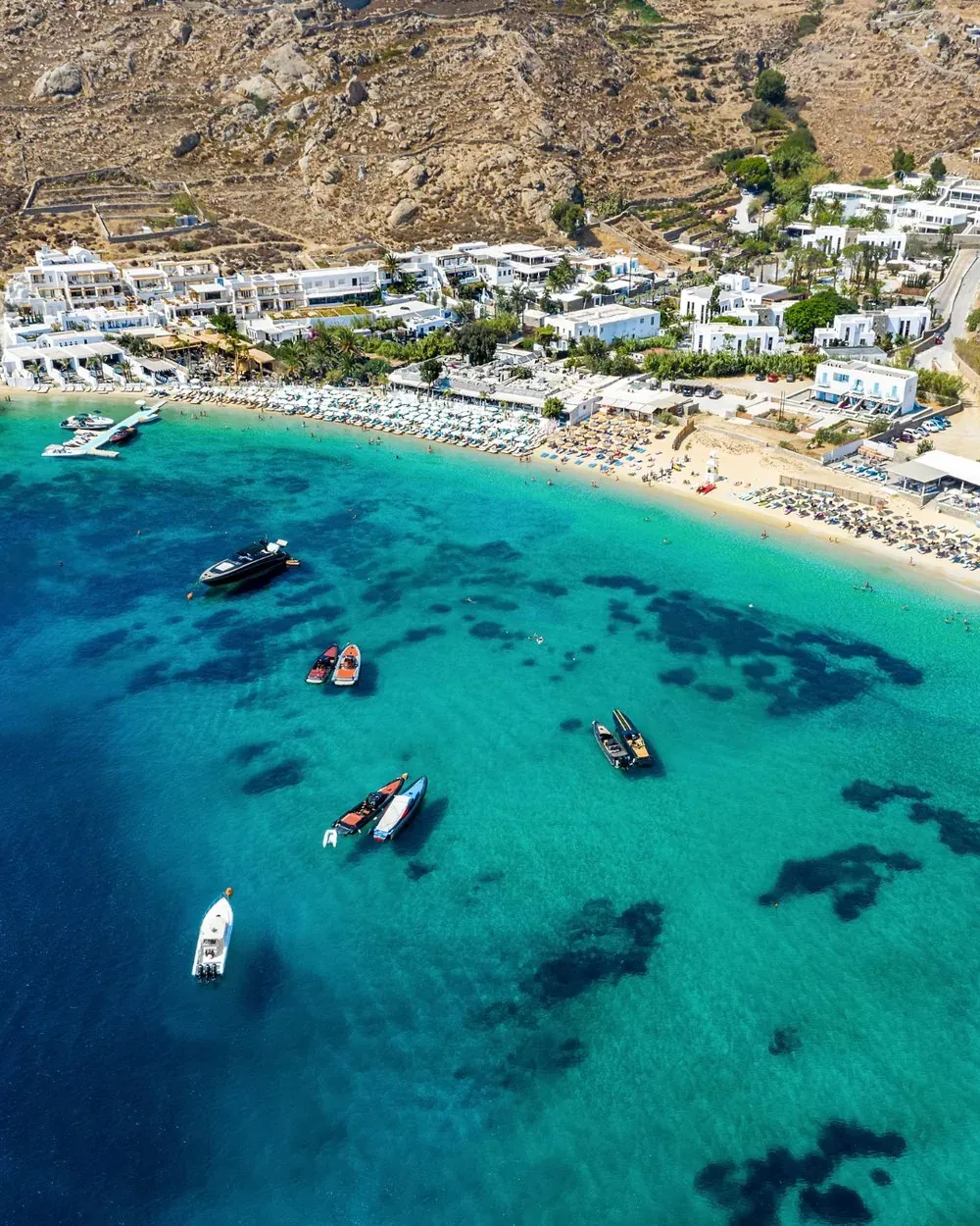 Bucht mit türkisem Wasser